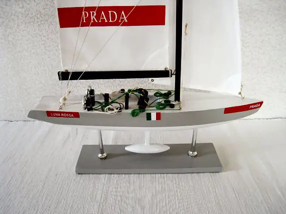 ITA-45 ルナロッサ プラダ ヨット模型 - ヨット模型 アメリカズカップ